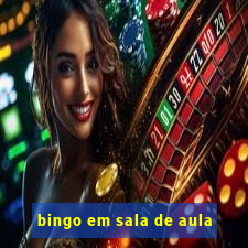 bingo em sala de aula